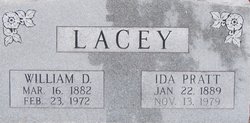 Ida <I>Pratt</I> Lacey 