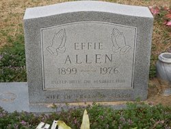 Effie <I>Presson</I> Allen 