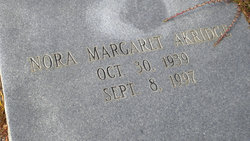Nora Margaret Akridge 