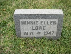 Minnie Ellen <I>Pullin</I> Lowe 