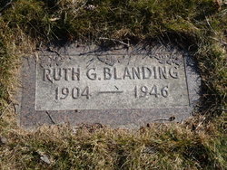 Ruth Genevieve <I>Jamison</I> Blanding 