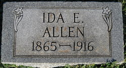 Ida Elnora <I>Sheddy</I> Allen 