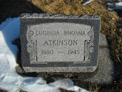 Lucinda Rhoana <I>Hatch</I> Atkinson 