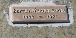 Bertha Belle <I>Wright</I> Engle 