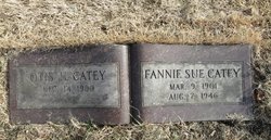 Fannie Sue <I>Dale</I> Catey 
