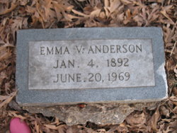 Emma Lavina <I>Vetter</I> Anderson 