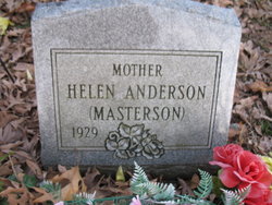 Helen Viola Mae <I>Swearingin</I> Anderson Masterson 