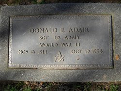 Donald Earl Adair 