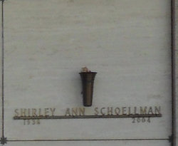Shirley Ann <I>Daniels</I> Schoellman 