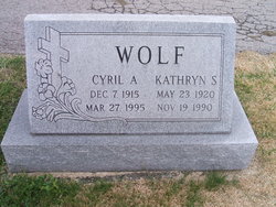 Kathryn Sara <I>Somerville</I> Wolf 