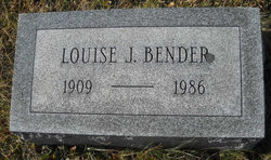 Louise <I>Johnston</I> Bender 