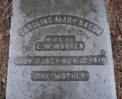 Caroline Mary <I>Bacon</I> Warren 