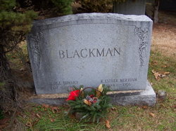 George Edward “Ed” Blackman 