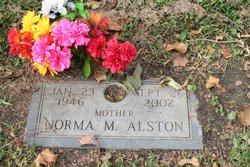Norma Maxine <I>Washington</I> Alston 