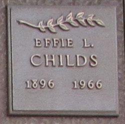 Effie Leone <I>Claughton</I> Childs 