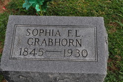 Sophia Friedricke Louise <I>Dolde</I> Grabhorn 