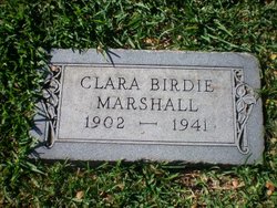 Clara Birdie <I>Ames</I> Marshall 