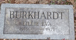 Lillie Eva <I>Ness</I> Burkhardt 