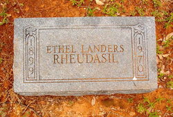 Ethel M <I>Landers</I> Rheudasil 