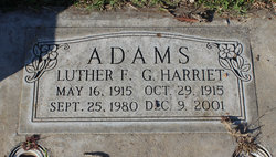 Luther Frederick Adams 