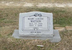 Mary Louise <I>Martin</I> Watson 