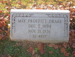 Eliza May <I>Proffitt</I> Drake 