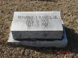 Benjamin Tucker “Ben” Walden Jr.