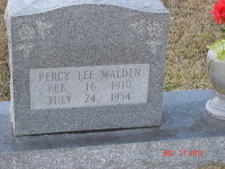 Percy Lee Walden 