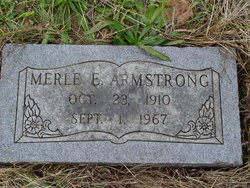 Merle Earl Armstrong 