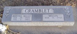Bertha <I>Kelly</I> Cramblet 