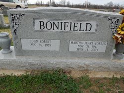 Martha Pearl <I>Forbes</I> Bonifield 