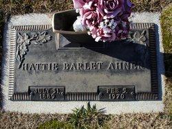 Hattie Della <I>Barlet</I> Ahner 