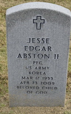 PFC Jesse Edgar Abston II