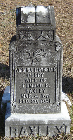 Virginia Maybelle <I>Perry</I> Baxley 
