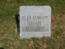 Viola Ruth <I>Humiston</I> Crosby 