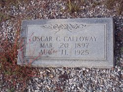 Oscar C Calloway 