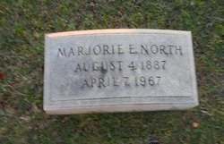 Marjorie E North 