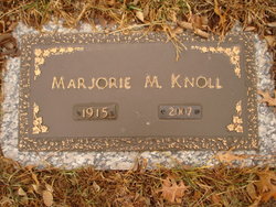 Marjorie M Knoll 