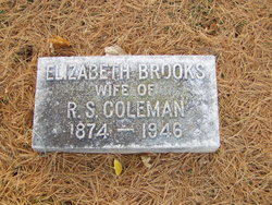 Elizabeth <I>Brooks</I> Coleman 