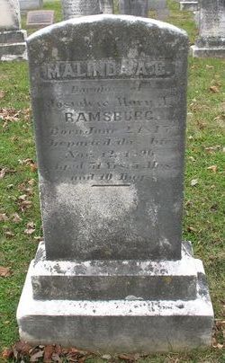 Malinda Ann         Catherine Ramsburg 