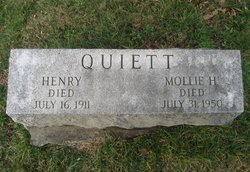 Mollie <I>Higgins</I> Quiett 