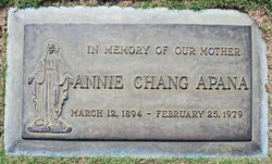 Annie Luihiwa <I>Lee Kwai</I> Chang Apana 