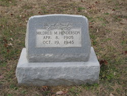 Mildred <I>Coakley</I> Henderson 