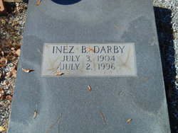 Inez <I>Bowden</I> Darby 