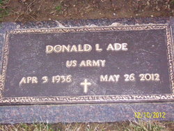 Donald LaRue “Don” Ade 