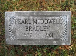 Pearl <I>McDowell</I> Bradley 