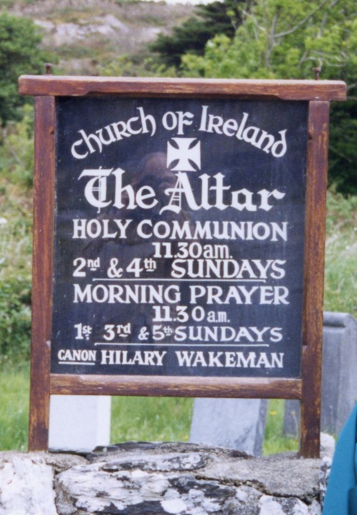 The Altar, Church of Ireland