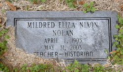 Mildred Eliza <I>Nixon</I> Nolan 