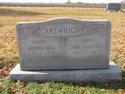 Bertha Opal <I>Goff</I> Cartwright 