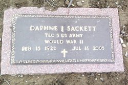 Daphne Irene <I>Hilty</I> Sackett 